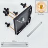Gastor Deckenleuchte Glas 15 cm Gold, Schwarz, 5-flammig