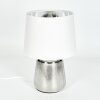 Corcovada Tischleuchte Silber, 1-flammig