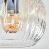 Koyoto Deckenleuchte Glas 15 cm Bernsteinfarben, Klar, Rauchfarben, 3-flammig