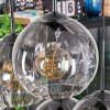 Koyoto Hängeleuchte Glas 20 cm Klar, Rauchfarben, 6-flammig