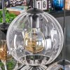 Koyoto Hängeleuchte Glas 20 cm Bernsteinfarben, Klar, Rauchfarben, 6-flammig