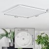 Zuren Deckenpanel LED Weiß, 1-flammig, Farbwechsler