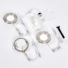 Ramek Einbauleuchte LED Nickel-Matt, 3-flammig