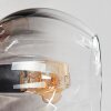 Koyoto Deckenleuchte Glas 15 cm Bernsteinfarben, Klar, Rauchfarben, 4-flammig