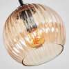 Koyoto Deckenleuchte Glas 15 cm Bernsteinfarben, 3-flammig