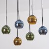 Koyoto Hängeleuchte Glas 15 cm Blau, Gold, Grün, 6-flammig Koyoto Hängeleuchte Glas 15 cm Blau, Gold, Grün, 6-flammig