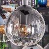 Koyoto Hängeleuchte Glas 15 cm Bernsteinfarben, Klar, Rauchfarben, 6-flammig