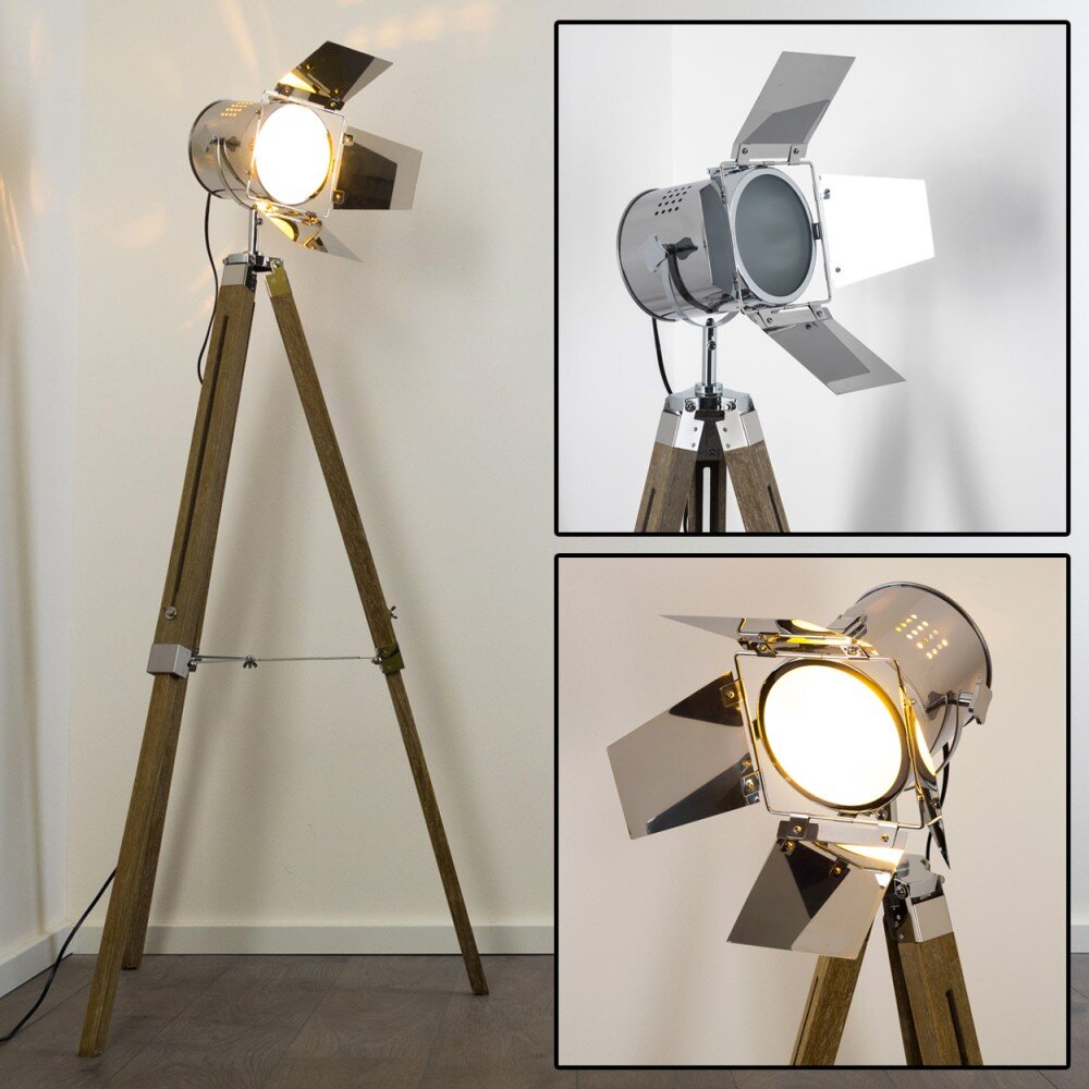Egmont Stehleuchte Chrom, 1-flammig main product photo