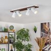 Dalan Deckenleuchte LED Naturfarben, Weiß, 4-flammig