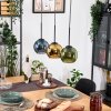 Koyoto Hängeleuchte Glas 15 cm Naturfarben, Schwarz, 3-flammig Koyoto Hängeleuchte Glas 15 cm Naturfarben, Schwarz, 3-flammig