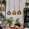 Koyoto Hängeleuchte Glas 15 cm Naturfarben, Schwarz, 3-flammig Koyoto Hängeleuchte Glas 15 cm Naturfarben, Schwarz, 3-flammig