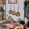Koyoto Hängeleuchte Glas 15 cm Naturfarben, Schwarz, 3-flammig Koyoto Hängeleuchte Glas 15 cm Naturfarben, Schwarz, 3-flammig