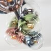 Gastor Deckenleuchte Glas 15 cm Blau, Chrom, Grün, Klar, Kupferfarben, Rauchfarben, 8-flammig