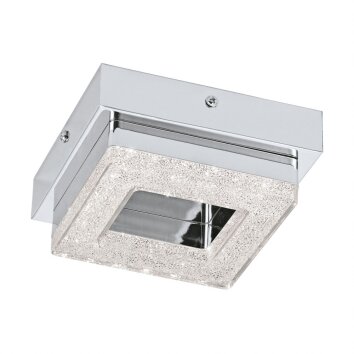 BA 95655 Eglo FRADELO Deckenleuchte LED Chrom, Kristalloptik, 1-flammig