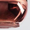 Koyoto Deckenleuchte Glas 15 cm Gold, Schwarz, 5-flammig