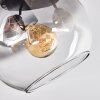 Koyoto Deckenleuchte Glas 15 cm Gold, Klar, Kupferfarben, Rauchfarben, 3-flammig