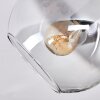 Koyoto Deckenleuchte Glas 15 cm Bernsteinfarben, Klar, Rauchfarben, 3-flammig