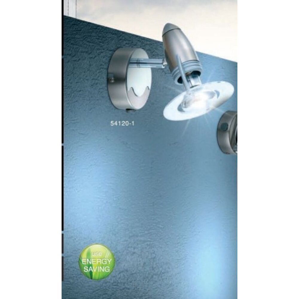 Globo FRANCES Strahler Chrom, Edelstahl, Nickel-Matt, 1-flammig main product photo