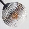 Koyoto Deckenleuchte Glas 15 cm Bernsteinfarben, Klar, Rauchfarben, 6-flammig