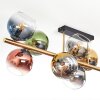 Koyoto Deckenleuchte Glas 15 cm Gold, Schwarz, 10-flammig
