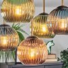 Koyoto Deckenleuchte Glas 15 cm Gold, Schwarz, 5-flammig