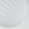 Chehalis Deckenleuchte Glas 12 cm Weiß, 3-flammig
