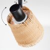 Lindberg Deckenleuchte Schwarz, 3-flammig