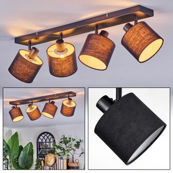 Bassagoda Deckenleuchte Schwarz, 4-flammig Bassagoda Deckenleuchte Schwarz, 4-flammig