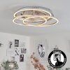 Buren Deckenleuchte LED Nickel-Matt, 1-flammig