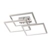 Wofi VISO Deckenleuchte LED Nickel-Matt, 1-flammig