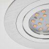 Monthois Einbauleuchte LED Chrom, Nickel-Matt, 1-flammig