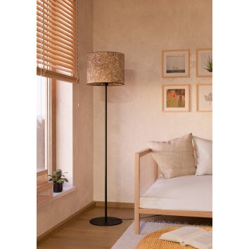 EGLO BUTTERBURN Stehleuchte Schwarz, 1-flammig