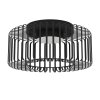 EGLO GINESTRONE-Z Deckenleuchte LED Schwarz, 1-flammig, Farbwechsler