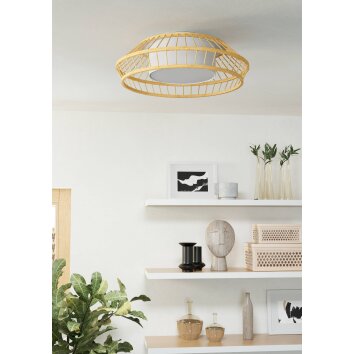 EGLO YUKU-Z Deckenleuchte LED Weiß, 1-flammig, Farbwechsler EGLO YUKU-Z Deckenleuchte LED Weiß, 1-flammig, Farbwechsler