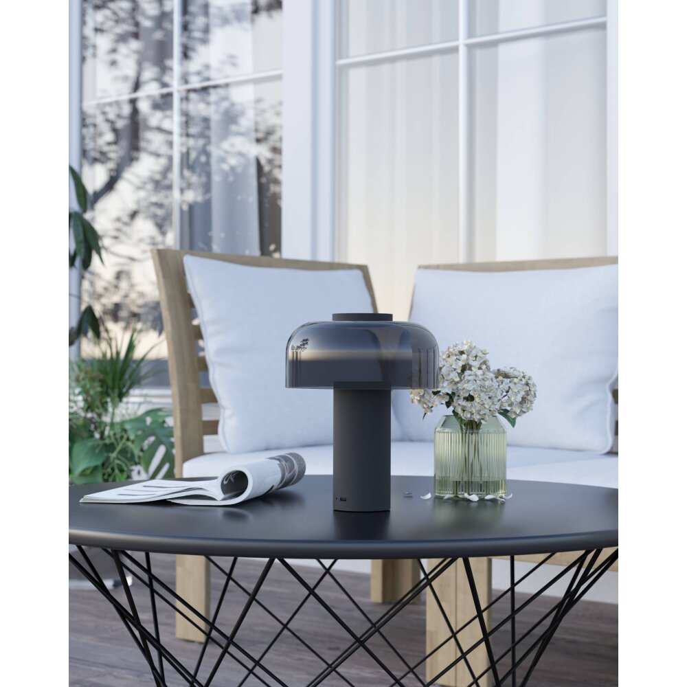 EGLO PONENTE Tischleuchte LED Schwarz, 1-flammig main product photo