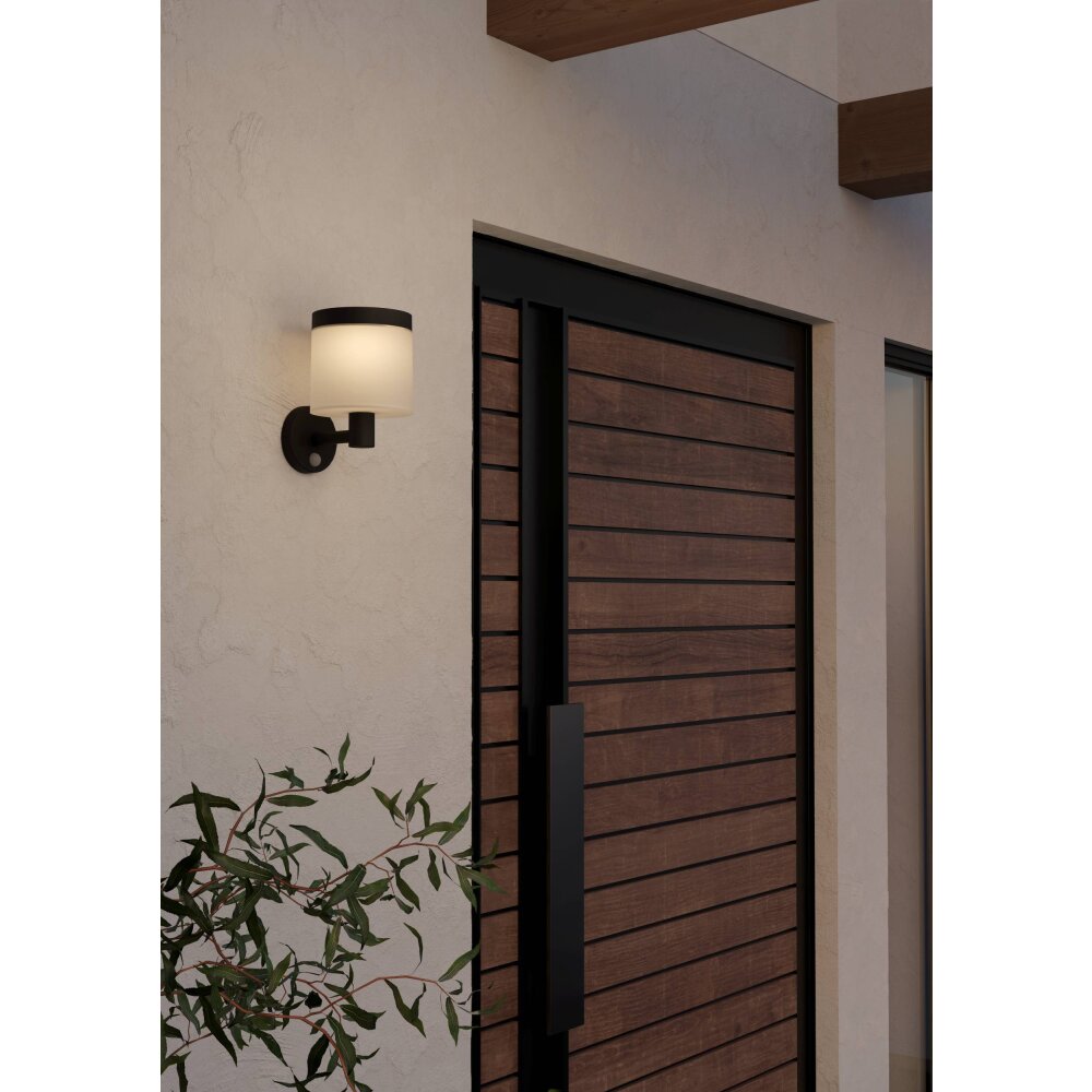 EGLO PANTETE Solarleuchte LED Schwarz, 1-flammig, Bewegungsmelder main product photo