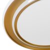 EGLO MOSCHETTA Deckenleuchte LED Gold, Farbwechsler