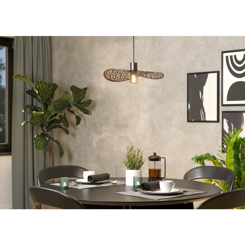 EGLO SWABY Hängeleuchte Bronze, 1-flammig main product photo