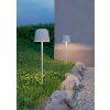 EGLO MANNERA-S Tischleuchte LED Grau, 1-flammig, Fernbedienung, Farbwechsler