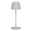 EGLO MANNERA-S Tischleuchte LED Grau, 1-flammig, Fernbedienung, Farbwechsler