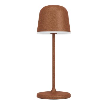 EGLO MANNERA-S Tischleuchte LED Rostfarben, 1-flammig, Fernbedienung, Farbwechsler EGLO MANNERA-S Tischleuchte LED Rostfarben, 1-flammig, Fernbedienung, Farbwechsler