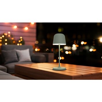 EGLO MANNERA-S Tischleuchte LED Grün, 1-flammig, Fernbedienung, Farbwechsler EGLO MANNERA-S Tischleuchte LED Grün, 1-flammig, Fernbedienung, Farbwechsler