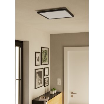 EGLO ROVITO-R Deckenleuchte LED Schwarz, Fernbedienung EGLO ROVITO-R Deckenleuchte LED Schwarz, Fernbedienung