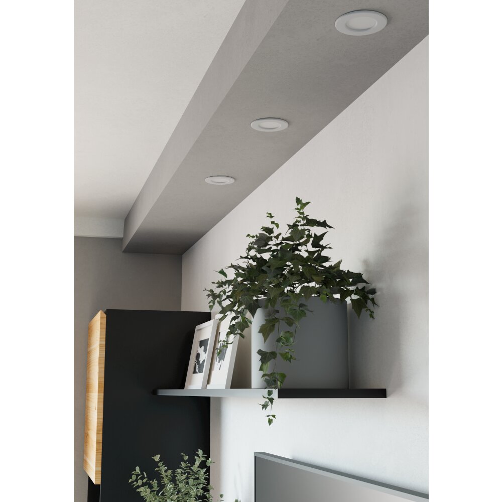 EGLO FUEVA 6 Einbauleuchte LED Weiß, Farbwechsler main product photo