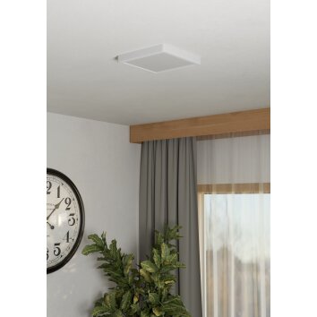 EGLO FUEVA 6 Deckenleuchte LED Weiß, Farbwechsler