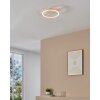 EGLO AMANDOLO Deckenleuchte LED Weiß, Fernbedienung, Farbwechsler