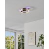 EGLO AMANDOLO Deckenleuchte LED Schwarz, Fernbedienung, Farbwechsler