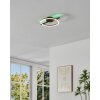 EGLO AMANDOLO Deckenleuchte LED Schwarz, Fernbedienung, Farbwechsler