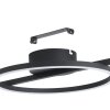 EGLO AMANDOLO Deckenleuchte LED Schwarz, Fernbedienung, Farbwechsler