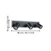 EGLO RIMBOCCHI 1 Deckenleuchte LED Schwarz